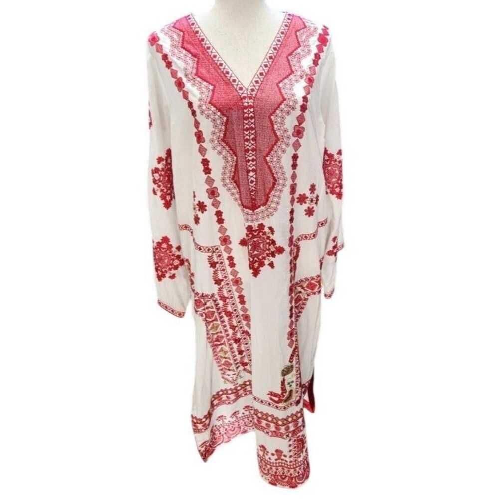 Sana Safinaz Embroidered Tunic Kurta Size Large